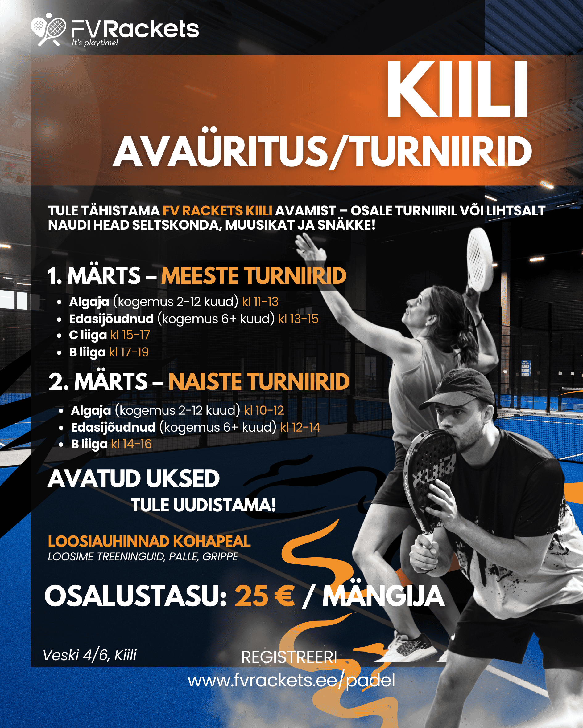 Kiili avaüritus MEHED
